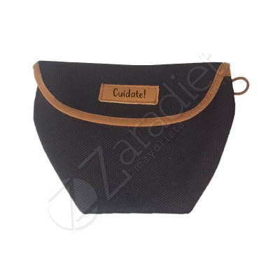 FUNDA MASCARILLA CUIDATE! NIÑO NEGRO