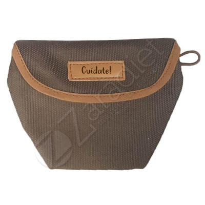 FUNDA MASCARILLA CUIDATE! ADULTO KAKI