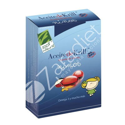 ACEITE DE KRILL NKO NIÑOS 300MG 60PER