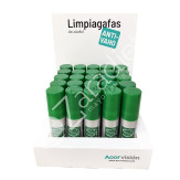EXPOSITOR 25UD LIMPIA GAFAS ANTI-VAHO 22ML