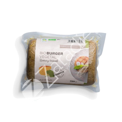HAMBURGUESA QUESO BROCOLI FAMILIAR BIO 750G