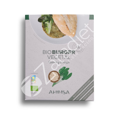 HAMBURGUESA VEGETAL L D QUINOA BORRAJA BIO 160G 2UD