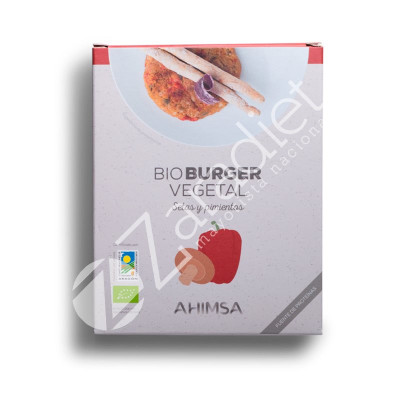 HAMBURGUESA SETAS PIMIENTO BIO 150G 2UD