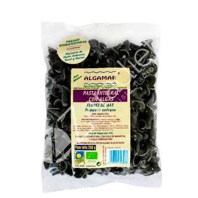 PASTA INTEGRAL CON ALGAS FLORES MAR BIO 250G