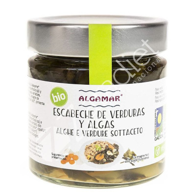 ALGAS Y VERDURAS EN ESCABECHE BIO 190G