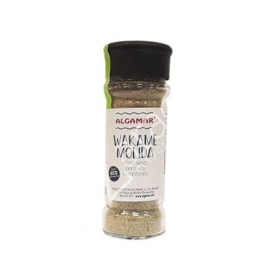ALGA WAKAME MOLIDA TARRO VIDRIO BIO 70G