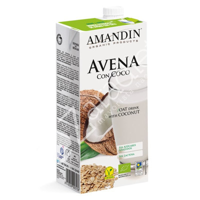 LECHE AMANDIN AVENA Y COCO 1L