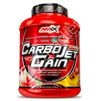 CARBOHIDRATOS CARBOJET GAIN 4KG CHOCOLATE - AMIX