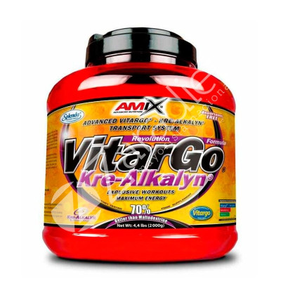 CARBOHIDRATOS VITARGO + KRE ALKALYN (CREATINA) 2KG NARANJA - AMIX