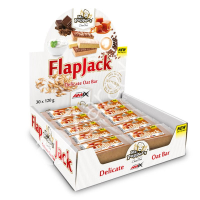 BARRITA FLAP JACK OAT BAR 30X120GR TOFFEE - AMIX