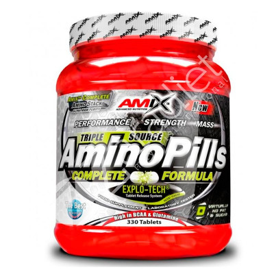 AMINOÁCIDOS AMINO PILLS 330 TABLETAS - AMIX