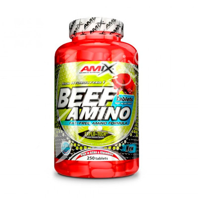 AMINOÁCIDOS BEEF AMINO TABLETS 250 TABLETAS - AMIX