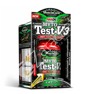 MYTO TEST V3 (ESTIMULANTES) 90CAP - AMIX
