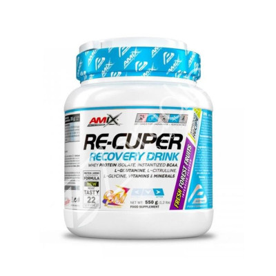 BEBIDA RE-CUPER RECOVERY DRINK 550G F.BOSQUE - AMIX