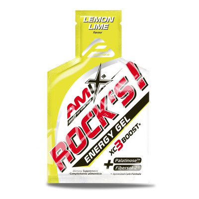 ROCK´S GEL SIN CAFEINA LIMON 20X32G - AMIX