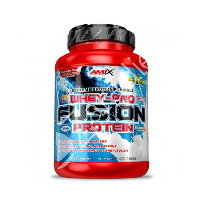 PROTEÍNA WHEY PURE FUSION 1KG DOBLE CHOCO COCO - AMIX