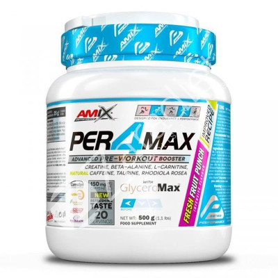 BEBIDA PRE-ENTRENO PER4MAX 500G LIMA LIMON - AMIX