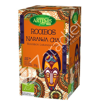 ROOIBOS NARANJA CHAI ECO 20 FILTROS