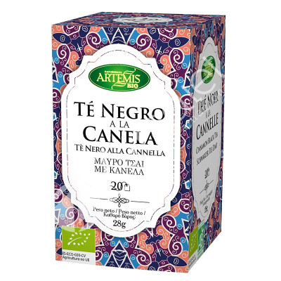 TE NEGRO CANELA 20 FILTROS