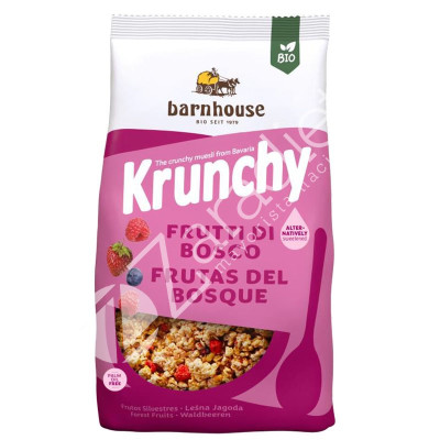 MUESLI KRUNCHY SUN FRUTAS DEL BOSQUE SIN PALMA BIO 375G - BARNHOUSE