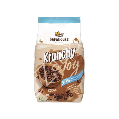 MUESLI KRUNCHY JOY CACAO VEGAN 375G - BARNHOUSE
