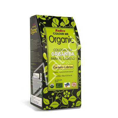 HENNA CASTAÑO COBRIZO BIO 100G
