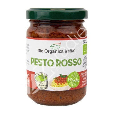 PESTO ROSSO VEGANO 140G - BIO ORGANICA ITALIA