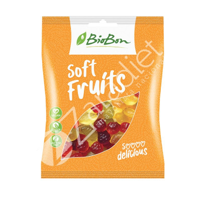 GOMINOLAS FRUTAS SIN GELATINA 100G - BIOBON