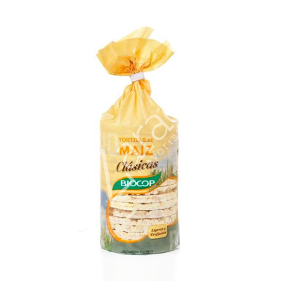 TORTITAS MAÍZ SIN GLUTEN 120G - BIOCOP