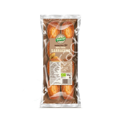 MAGDALENAS TRIGO SARRACENO 100% 180G - BIOCOP
