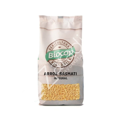 ARROZ BASMATI INTEGRAL 500G - BIOCOP