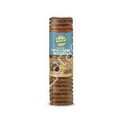 GALLETA COPOS AVENA INT.CHIPS CHOCO 250G - BIOCOP