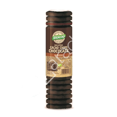 GALLETA CACAO CHOCOLATE 250G - BIOCOP