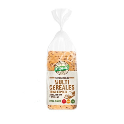 PAN MOLDE CENTENO Y TRIGO ESPELTA 400G - BIOCOP