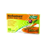 HERBAMARE CALDO VEGETAL BAJO  EN SODIO 9.5G 8 CUBOS