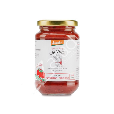 SALSA TOMATE CON ALBAHACA 350G - CAL VALLS
