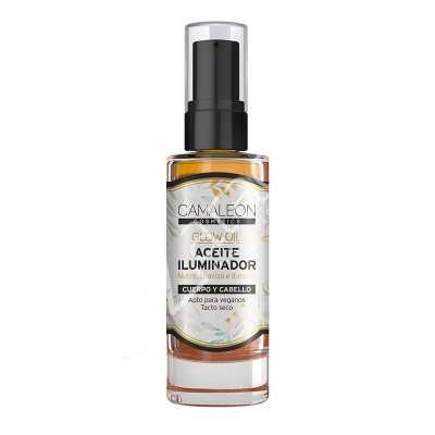 ACEITE ILUMINADOR CUERPO Y CABELLO BODY OIL 30ML - CAMALEÓN