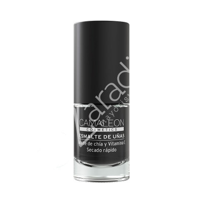 LACA DE UÑAS Nº2 NEGRO 6ML - CAMALEÓN