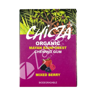CHICLE ORGANICO CHICZA FRUTAS BOSQUE 30G