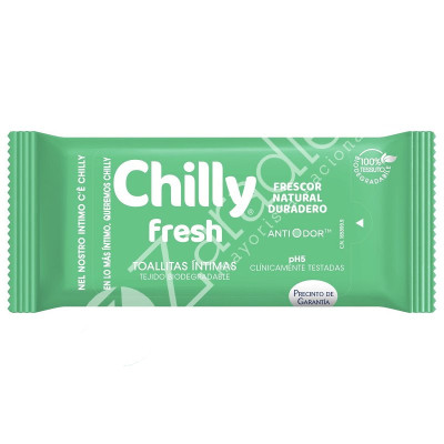 TOALLITAS ÍNTIMAS POCKET FÓRMULA FRESCA  X12 - CHILLY