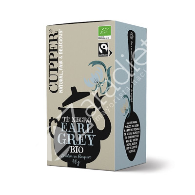 TE NEGRO EARL GREY BIO 20 FILTROS - CUPPER