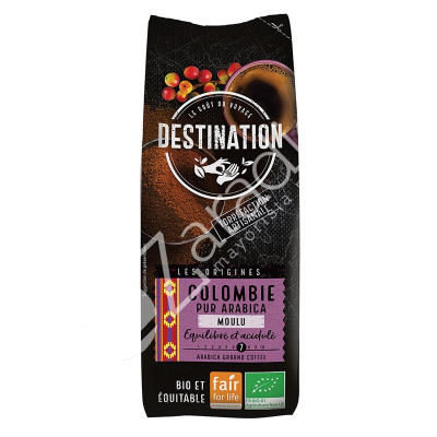 CAFÉ MOLIDO COLOMBIA 100% ARÁBICA BIO 250G - DESTINATION