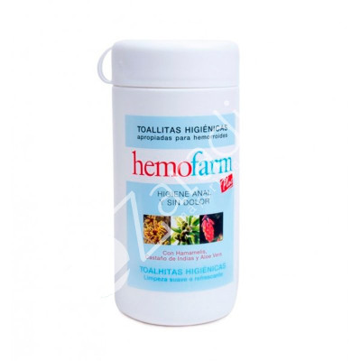 TOALLITAS HEMOFAR 60UD
