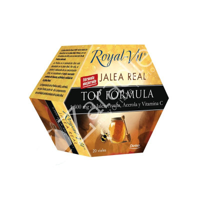 JALEA REAL ROYAL VIT TOP FORMULA 20 VIALES