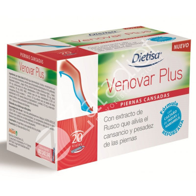 VENOVAR PLUS 20 VIALES