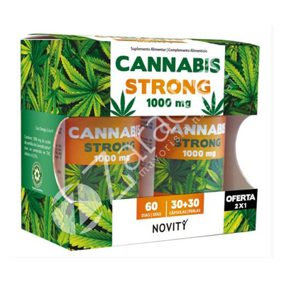 CANNABIS STRONG 1000MG 30+30COMP