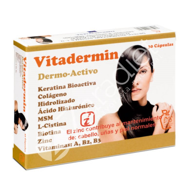 VITADERMIN 30 CAP 500 MG