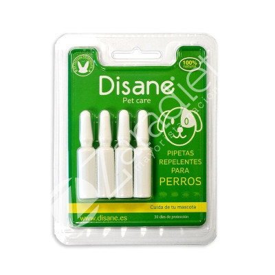 PIPETA REPELENTE NATURAL PERROS 4UD