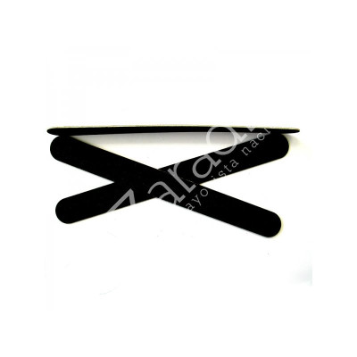 LIMA NEGRA FINA 3 UNIDADES 18CM