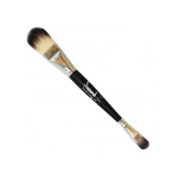 BROCHA + PINCEL FIBRA OPTICA PLANA 17.5CM